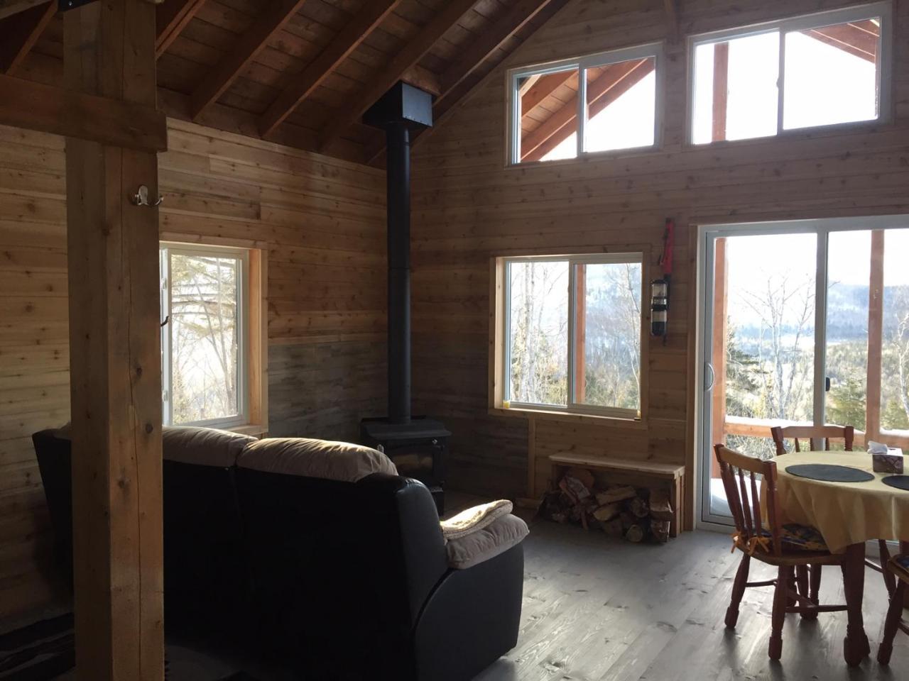 Chalet Nature Laurentides Val-des-Lacs Exterior foto