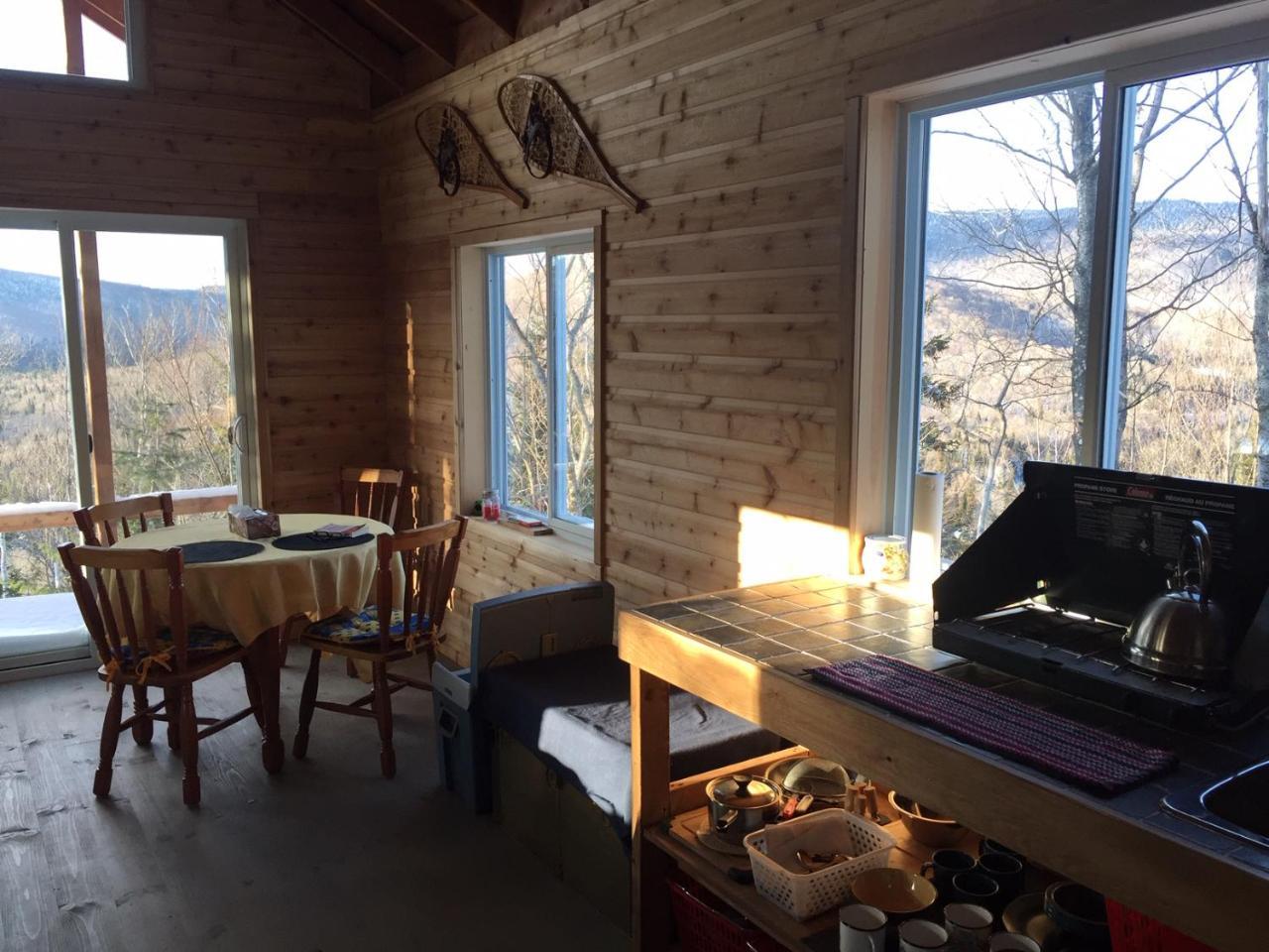 Chalet Nature Laurentides Val-des-Lacs Exterior foto