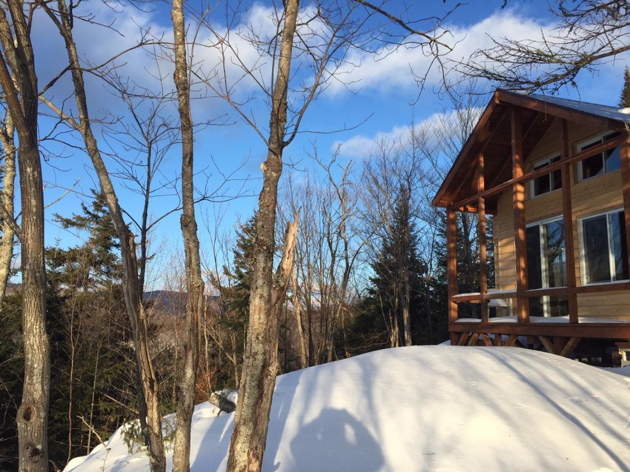 Chalet Nature Laurentides Val-des-Lacs Exterior foto